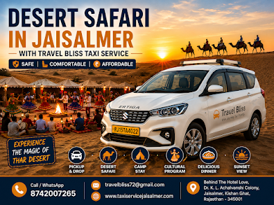 Best Desert Safari Experience in Jaisalmer with Private Taxi Service 5