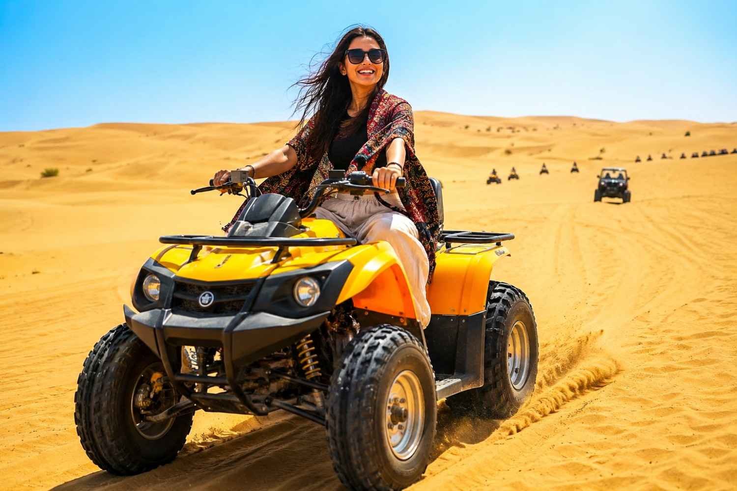 Enjoying Desert Adventure Activity