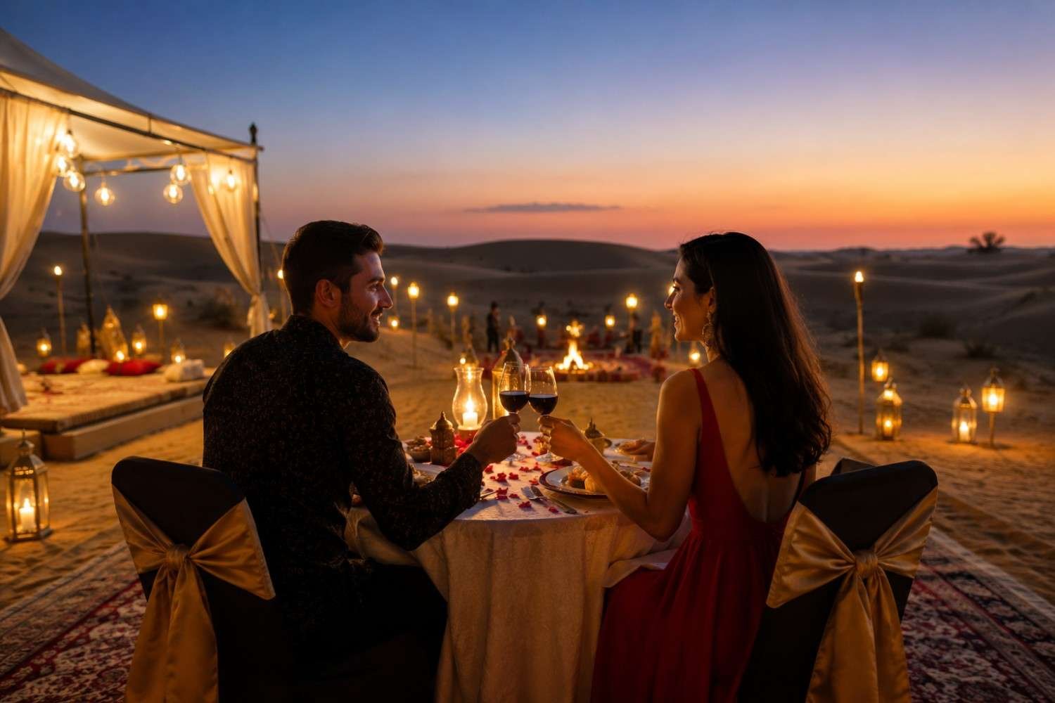 Dinner On Dunes